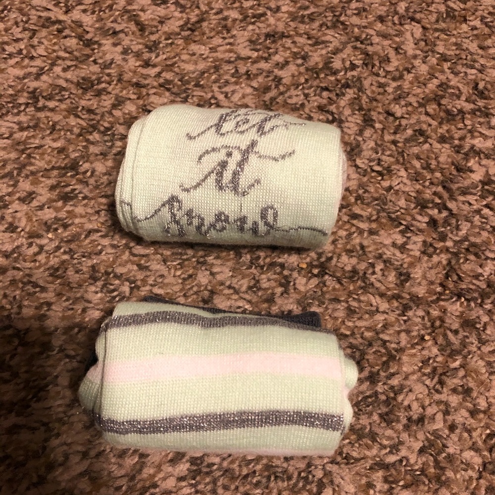 Long socks- 2 pair never used
